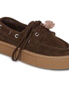 D.A.T.E. Pantofi CALETTA SUEDE BROWN
