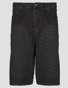 Daily Paper Îmbracaminte LASER MONOGRAM DENIM SHORTS