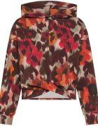 Deha Îmbracaminte Allover Knotted Cotton-Modal Hoodie