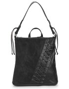Desigual Genti BACKPACK BLACK PATCH TANGO PRETORIA MINI