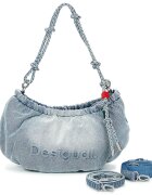 Desigual Genti BAG HALF LOGO DENIM WAVERLY
