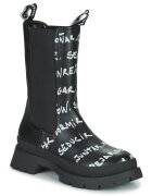 Desigual Pantofi SHOES CHELSEA HIGH LETTERING