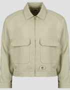 Dickies Îmbracaminte HEMP TWILL TRUCKER JACKET EUCALYPTUS