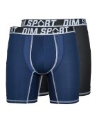 DIM Lenjerie intimă SPORT BOXER LONG MICROFIBRE PACK X2