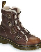 Dr. Martens Pantofi 1460 Lace to Toe Boot Dark Brown Grizzly