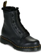 Dr. Martens Pantofi 1460 ZIP WL BLACK MILLED NAPPA