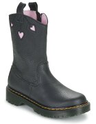 Dr. Martens Pantofi Bex Heart P-O Boot J Black Classic Nappa