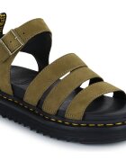 Dr. Martens Pantofi Blaire Muted Olive Tumbled Nubuck