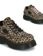 Dr. Martens Pantofi Buzz 5i Light Tan Mini Leopard Spot Hair On