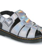 Dr. Martens Pantofi Caarys J Silver Lazer Reflective Metallic