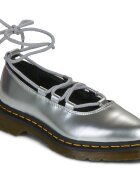 Dr. Martens Pantofi Elphie II Lace Up Silver Metallic Patent Lamper