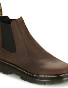 Dr. Martens Pantofi EMBURY DARK BROWN CRAZY HORSE