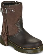 Dr. Martens Pantofi GENAYA RODEO J BOOT DARK BROWN REPUBLIC WP+BRONX SUEDE