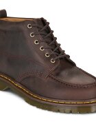 Dr. Martens Pantofi LOWELL CHUKKA DARK BROWN CRAZY HORSE