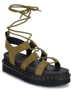 Dr. Martens Pantofi Nartilla Muted Olive Tumbled Nubuck