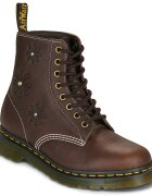 Dr. Martens Pantofi Pascal Flower Dark Brown Grizzly