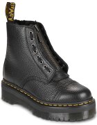 Dr. Martens Pantofi SINCLAIR Fl BLACK MILLED NAPPA