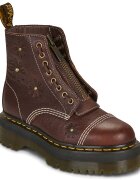 Dr. Martens Pantofi Sinclair Flower Dark Brown Grizzly