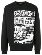 Dsquared2 Îmbracaminte SWEATSHIRT S74GU0305 BLACK