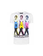 Dsquared2 Îmbracaminte T-SHIRT S74GD0498 WHITE