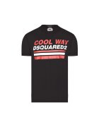Dsquared2 Îmbracaminte T-SHIRT S74GD0656 BLACK
