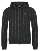 Emporio Armani EA7 Îmbracaminte TRAIN GRAPHIC SERIES M HOODIE FZ COPL MONOGRAM PRINTED