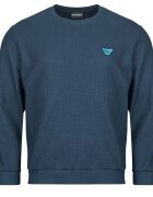 Emporio Armani Îmbracaminte CREW NECK SWEATSHIRT WAFFLE TERRY