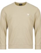 Emporio Armani Îmbracaminte CREW NECK SWEATSHIRT WAFFLE TERRY
