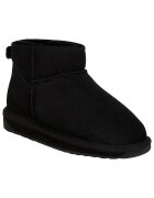EMU Pantofi Bottines Stinger Micro en daim noir
