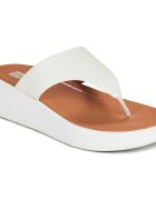 FITFLOP Pantofi F-MODE LEATHER TOE-POST SANDALS