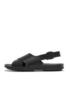 FITFLOP Pantofi GRACIE LEATHER CRISSCROSS BACK-STRAP SANDALS