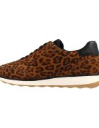 FITFLOP Pantofi Retro-q Ff Suede Leopard Trainers