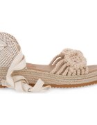 Frau Pantofi FANCY MACRAME NATURAL