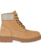 Frau Pantofi GIALLO NABUCK LUREX