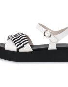 Frau Pantofi LONDON NERO BIANCO