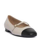 Frau Pantofi NAPPA NERO CREAM