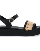 Frau Pantofi RAFIA MACRAME ECRU