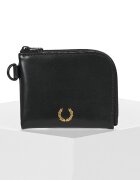 Fred Perry Genti Smooth Leather Zip Around Wallet
