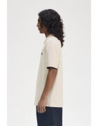 Fred Perry Îmbracaminte Crepe Pique Zip Neck
