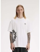 Fred Perry Îmbracaminte Fp Textured Laurel Wreath T-Shirt