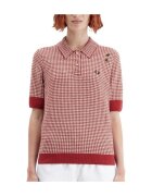 Fred Perry Îmbracaminte Gingham Knitted Shirt
