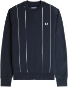 Fred Perry Îmbracaminte Pinstripe Sweatshirt