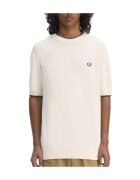 Fred Perry Îmbracaminte Texture Front Knitted T-shi