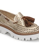 Fru.it Pantofi 7602-999-IVORY-MARRONE