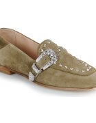 Fru.it Pantofi 8679-586-CUOIO-NATURALE-VELOUR-PLANET