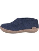 Glerups Pantofi Denim Lammwollfilz