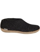 Glerups Pantofi DK Shoe Charcoal Lammwollfilz