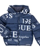 Guess Îmbracaminte OVERSIZE HOODED LS PUFFER