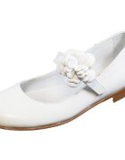 Gulliver Pantofi MZ3218 COMUNION FLOR Blanco