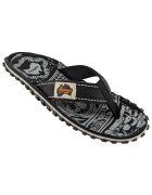 Gumbies Pantofi Sandales Islander en gomme recyclée et jute
